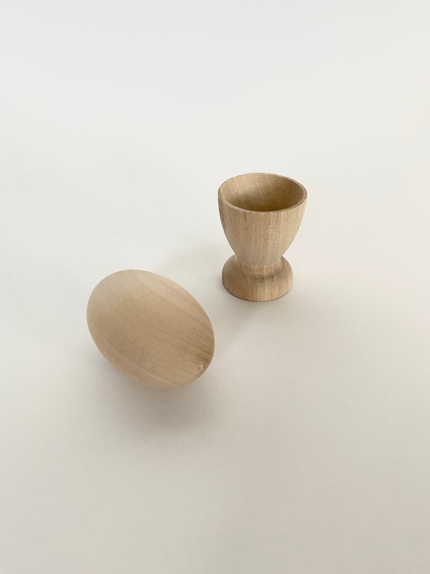 Montessori Wooden Egg and Cup
