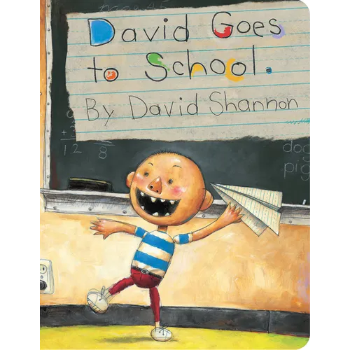 David Goes to School - Board Book