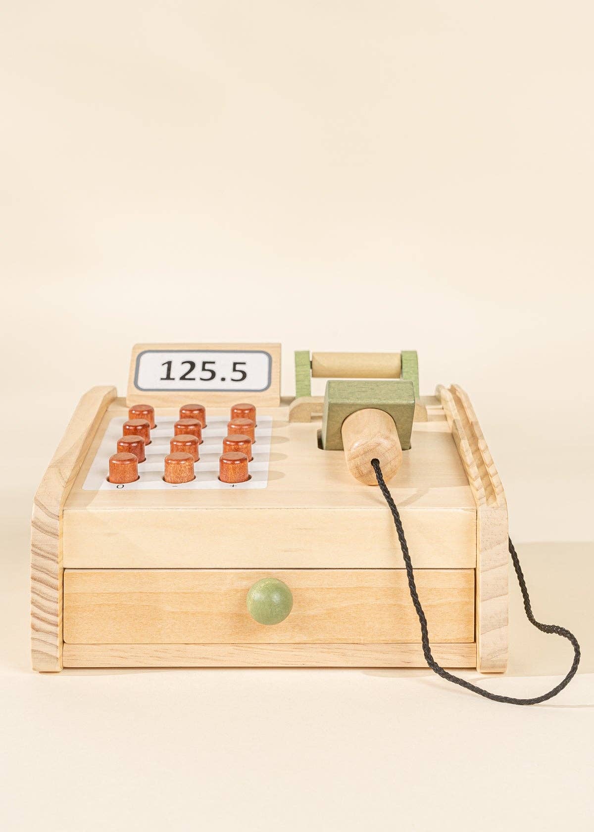 Coco Village Wooden Cash Register Play Toy