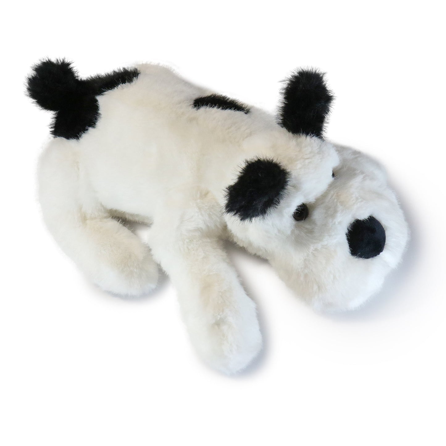14-inch Biscuit Dog Plush with Brown Spots