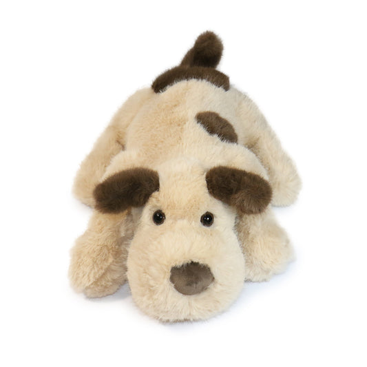 14-inch Biscuit Dog Plush with Brown Spots