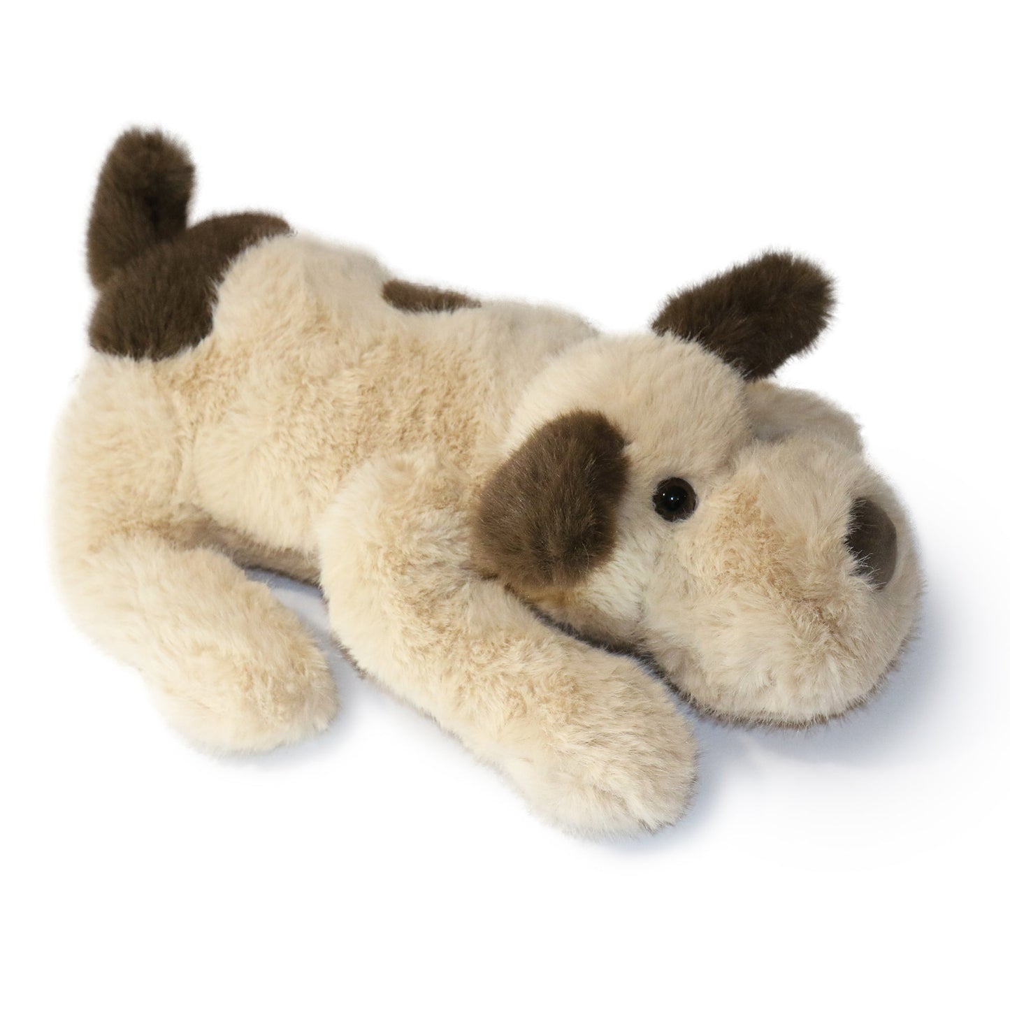 14-inch Biscuit Dog Plush with Brown Spots