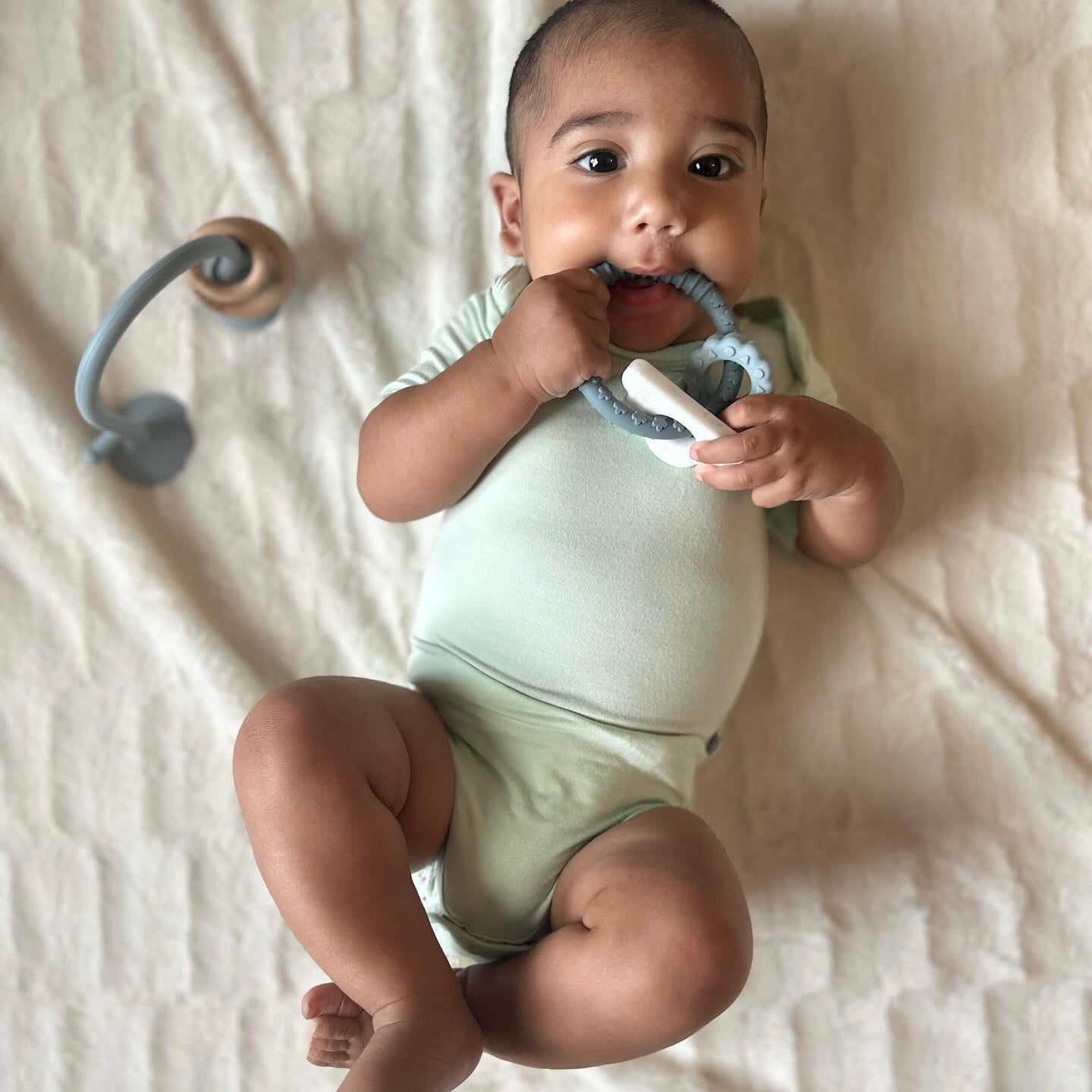 Cloudy Days Silicone Teether