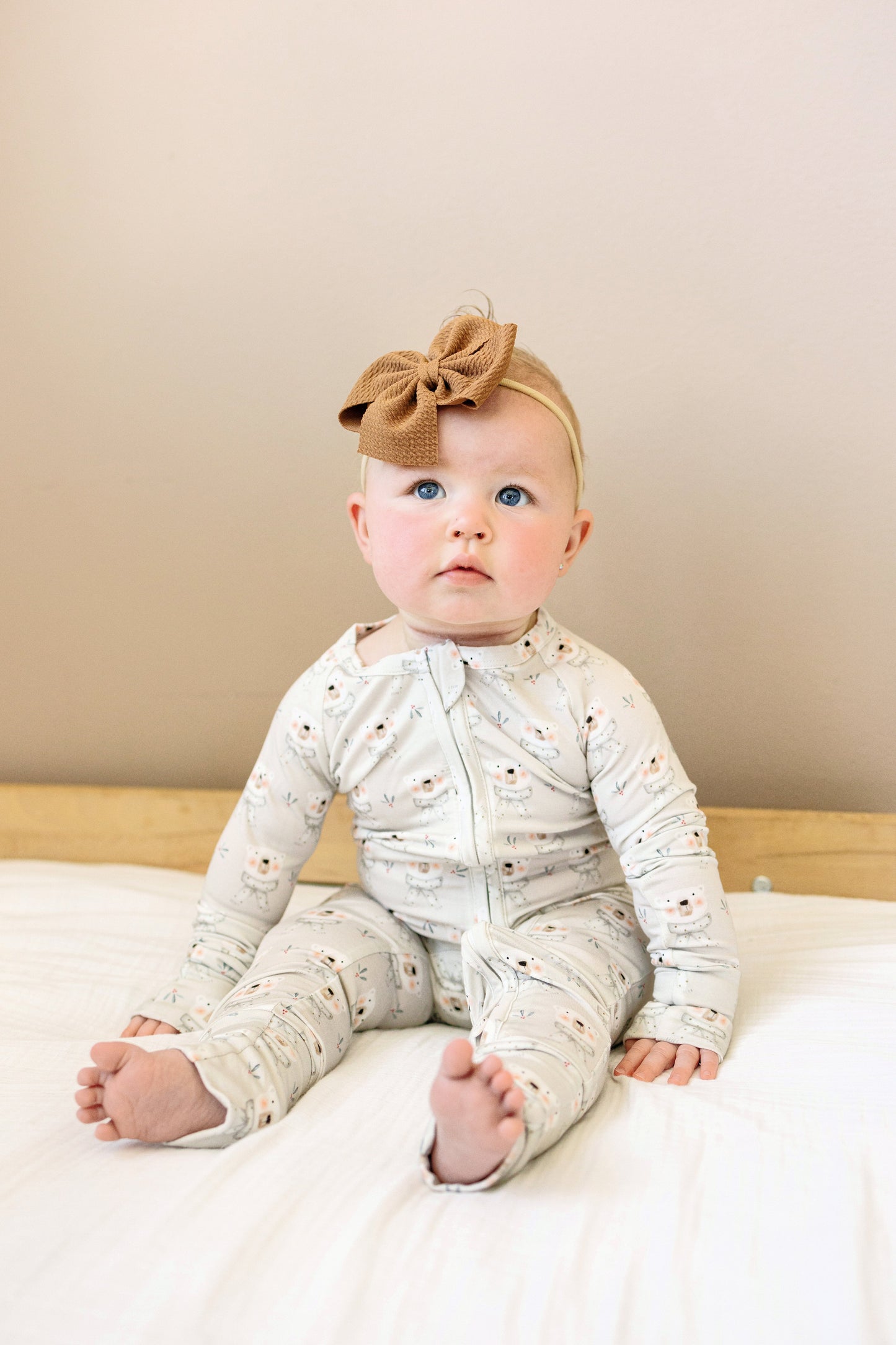 Polar Bear Zippy Romper