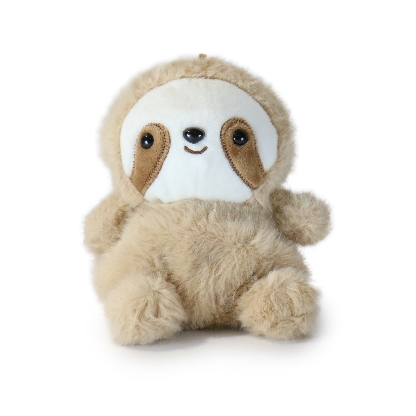 5-inch Drowsy Sloth Plush with Beige Fur
