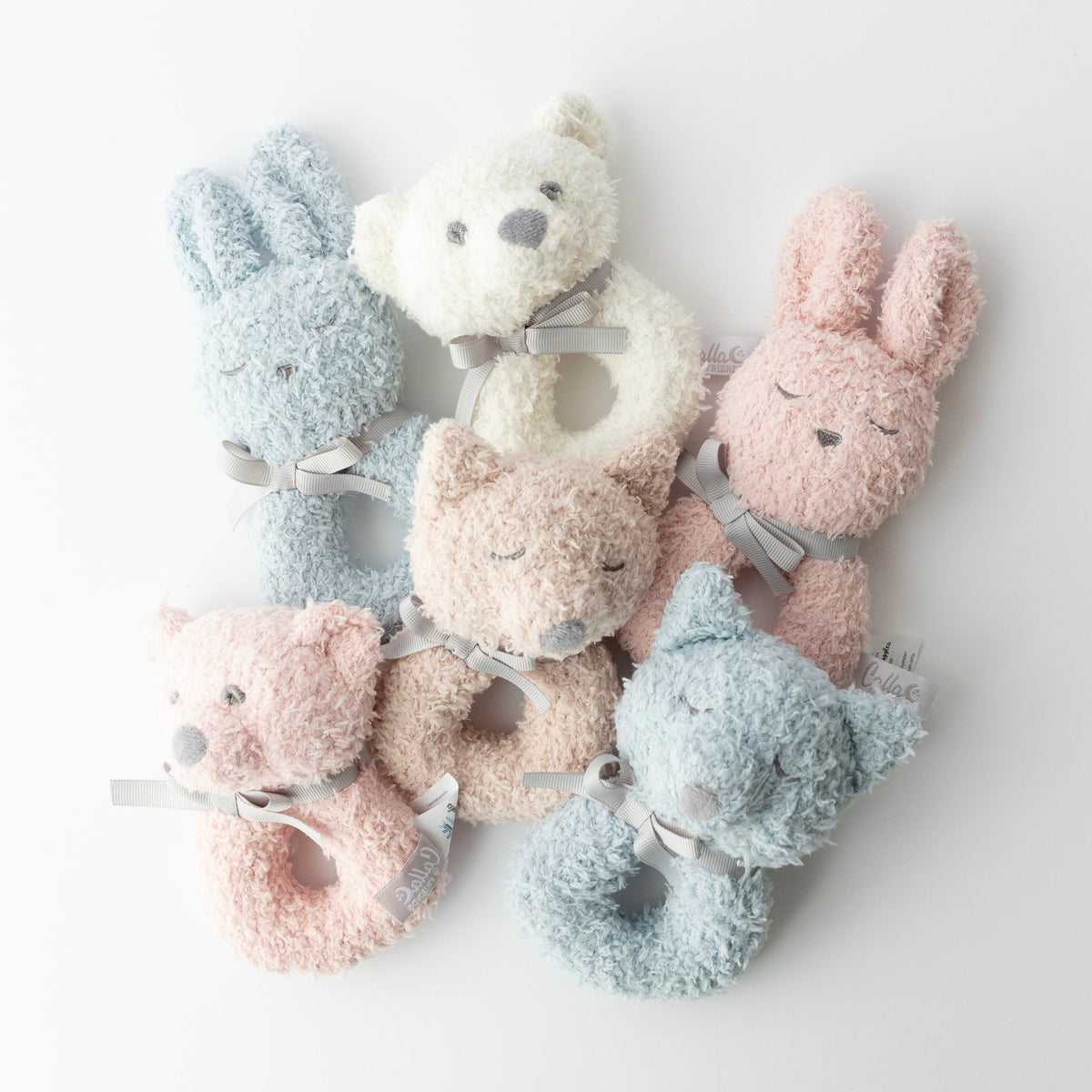 Little Snuggles Rattle - Fox