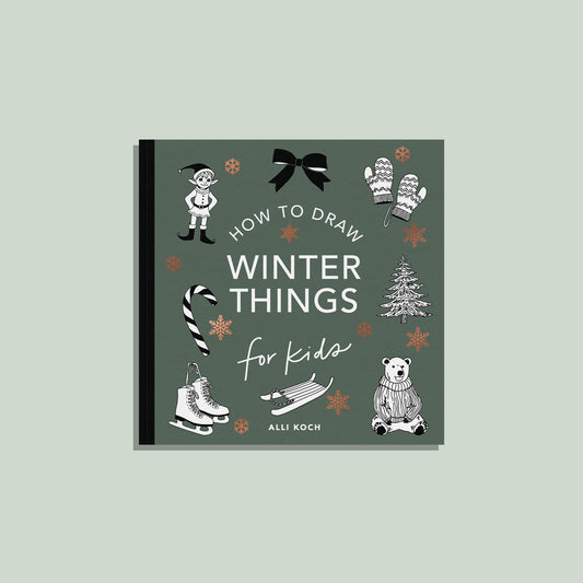 Winter Things: How to Draw Books for Kids