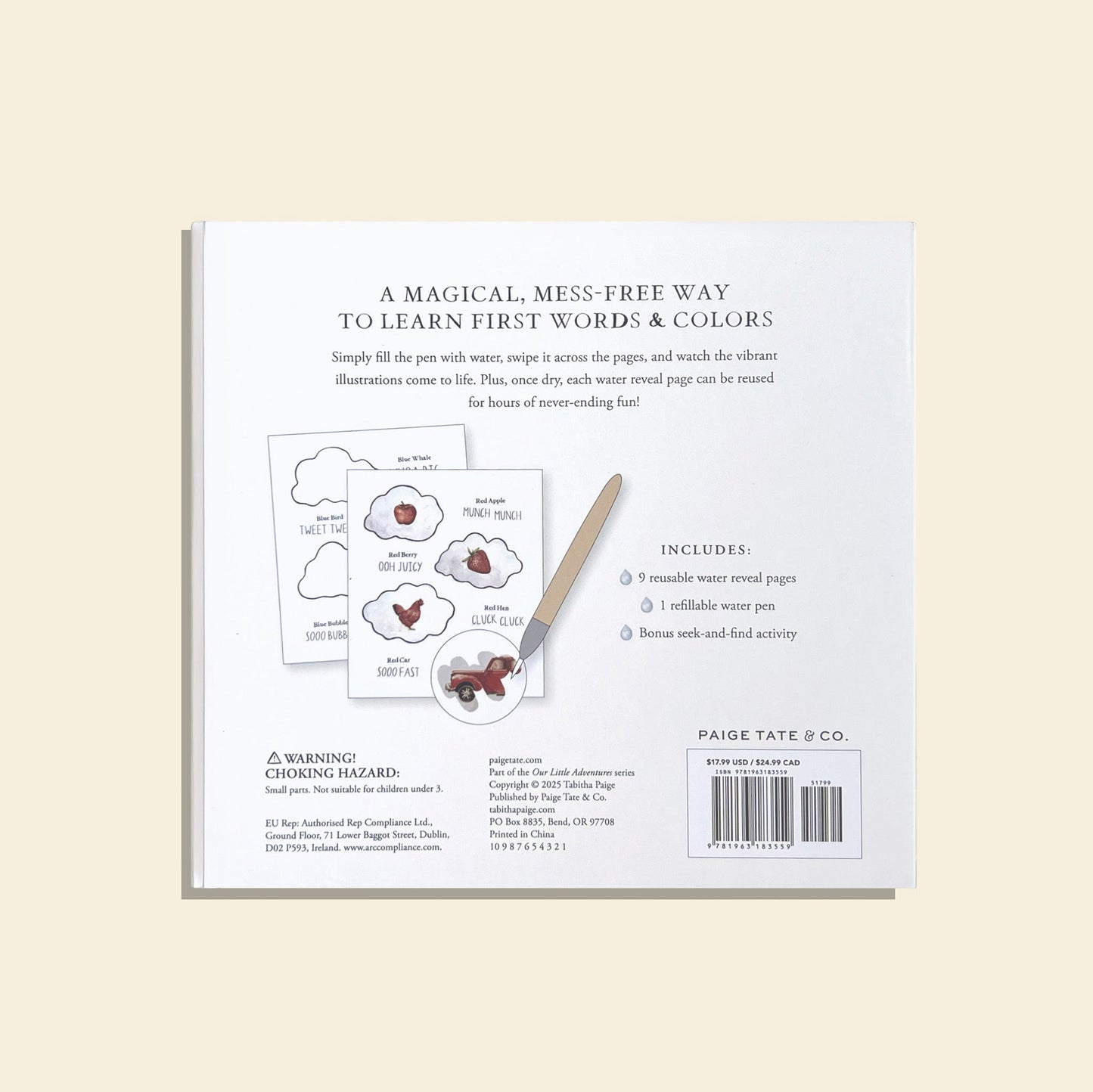 Wishy Washy Water Reveal