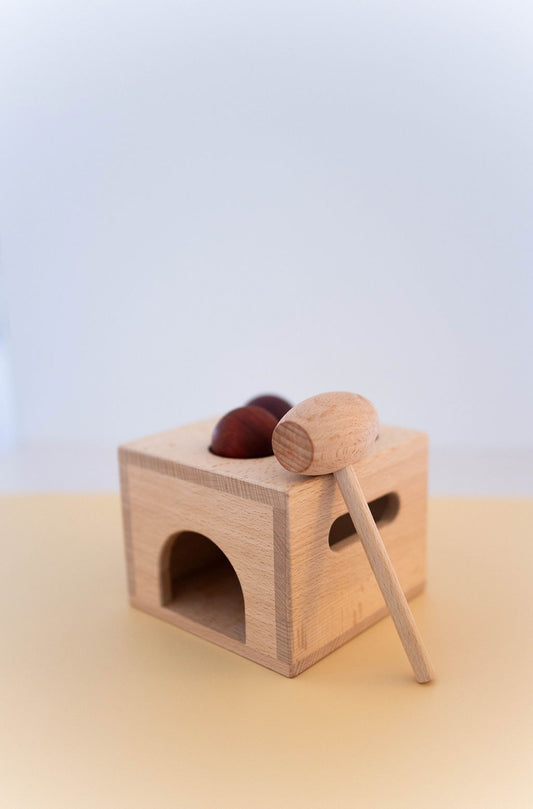 Lindquist Lane Wooden Knocking Toy for Kids