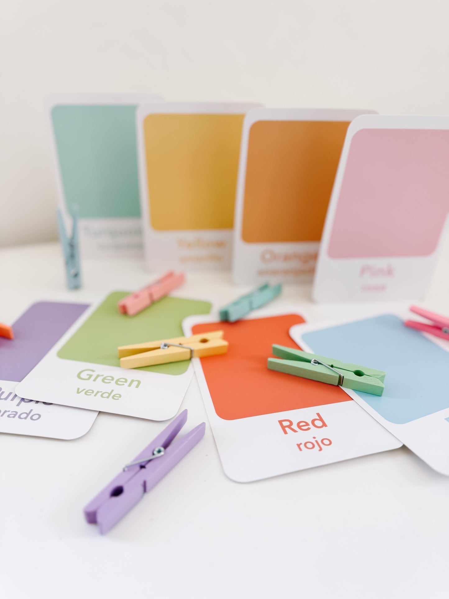 Color Sorting Flashcards