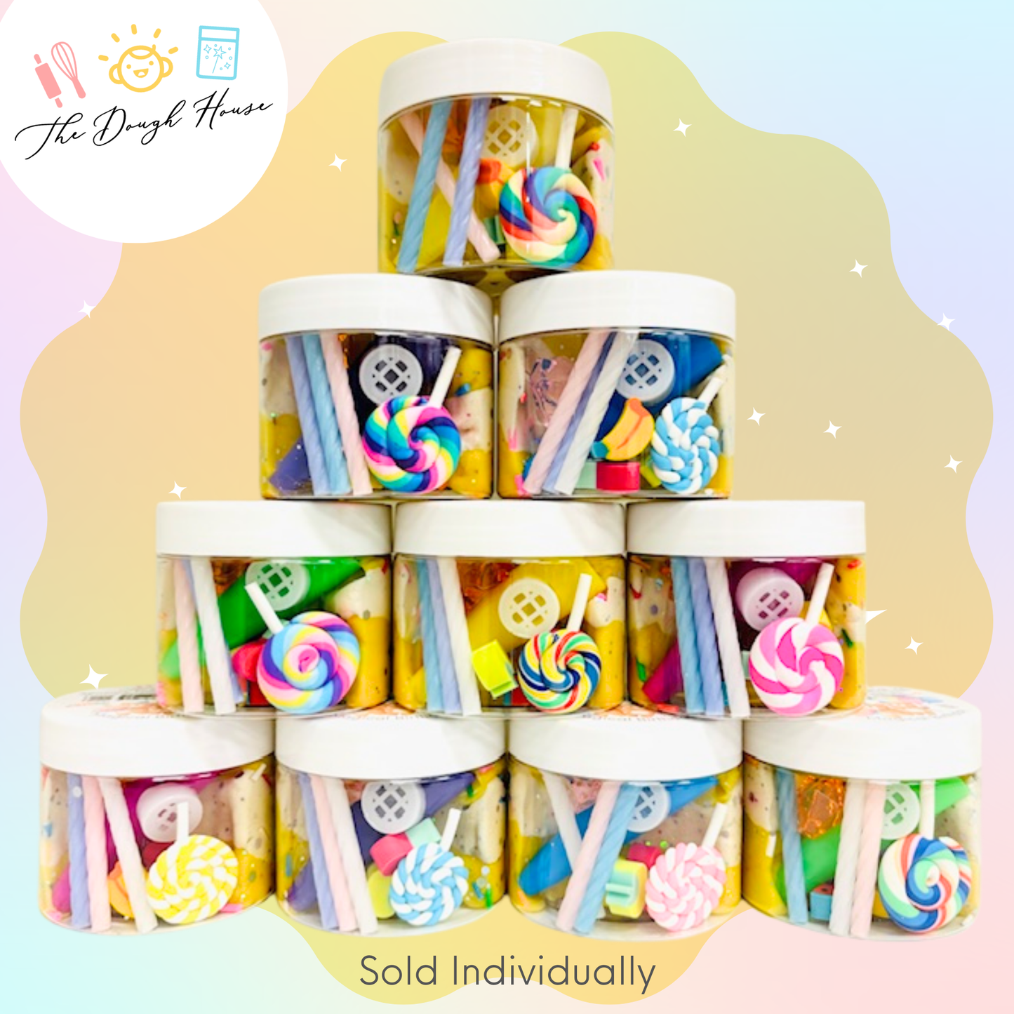 Birthday Magical Play Dough Jar (Fun Size / 5 oz)
