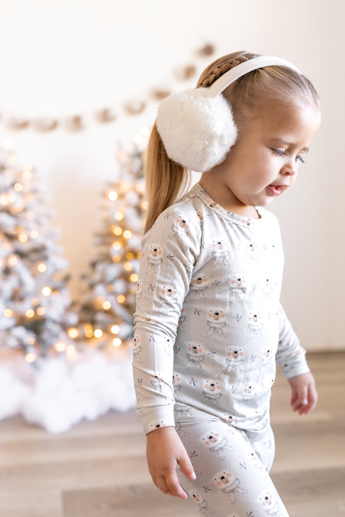 Polar Bear 2pc Bamboo Pajamas