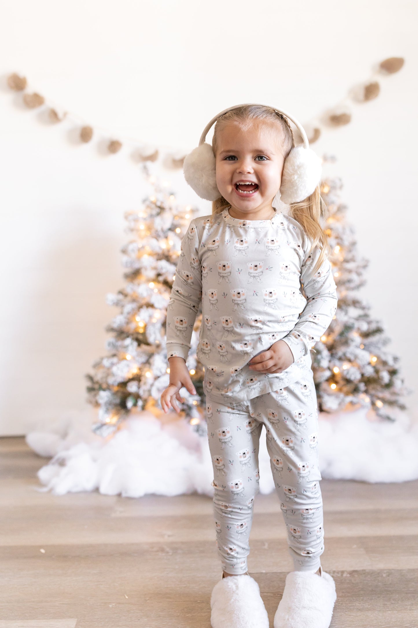 Polar Bear 2pc Bamboo Pajamas