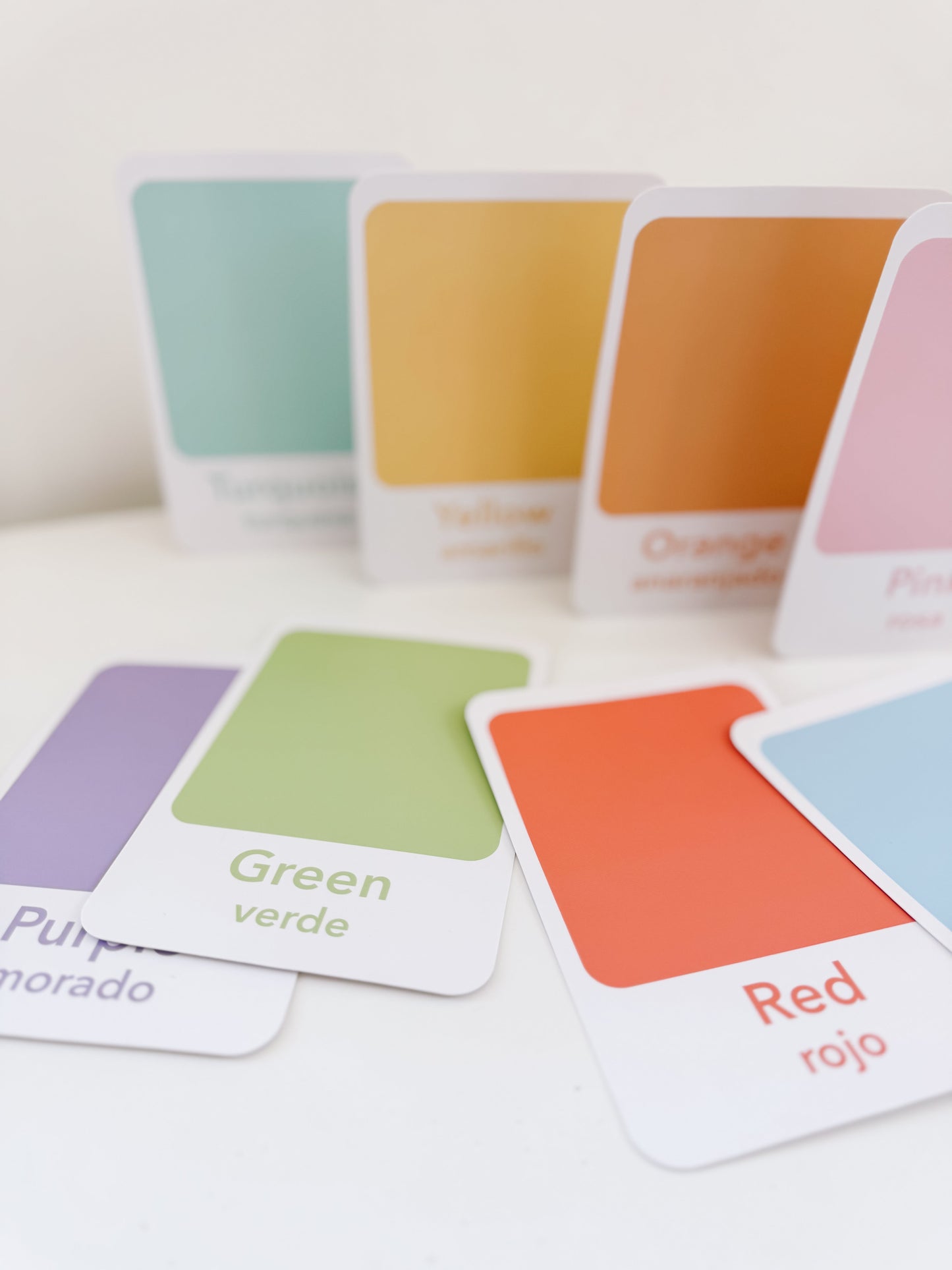 Color Sorting Flashcards