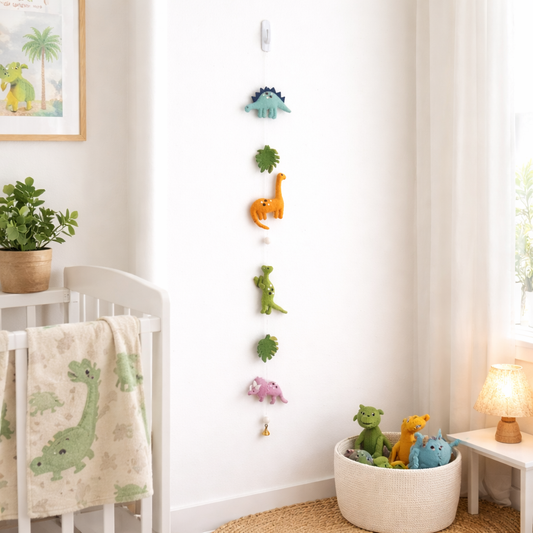 Felt Garland - Jurassic Dinosaur