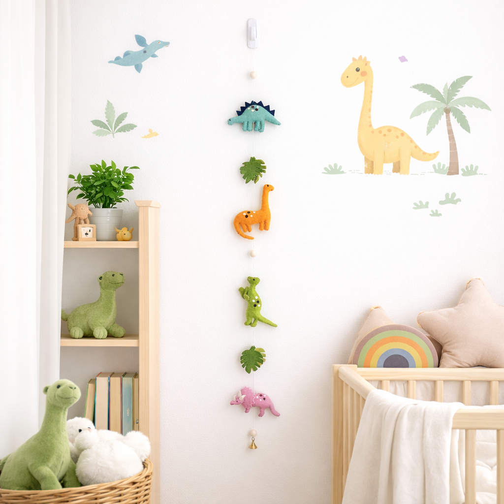 Felt Garland - Jurassic Dinosaur