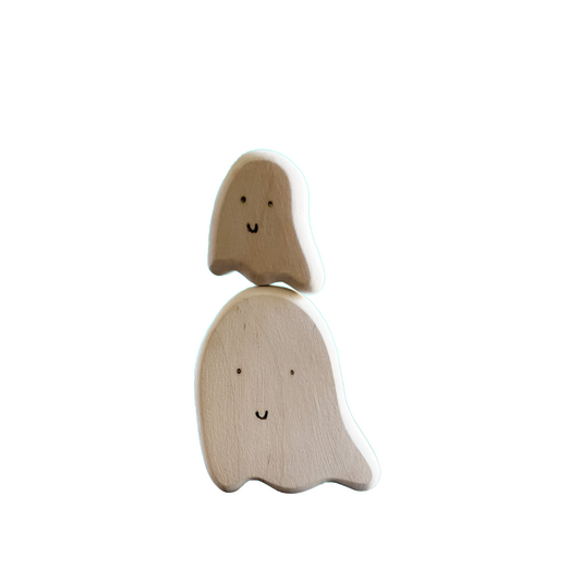 Ghost Boo Buddies Wood Toy