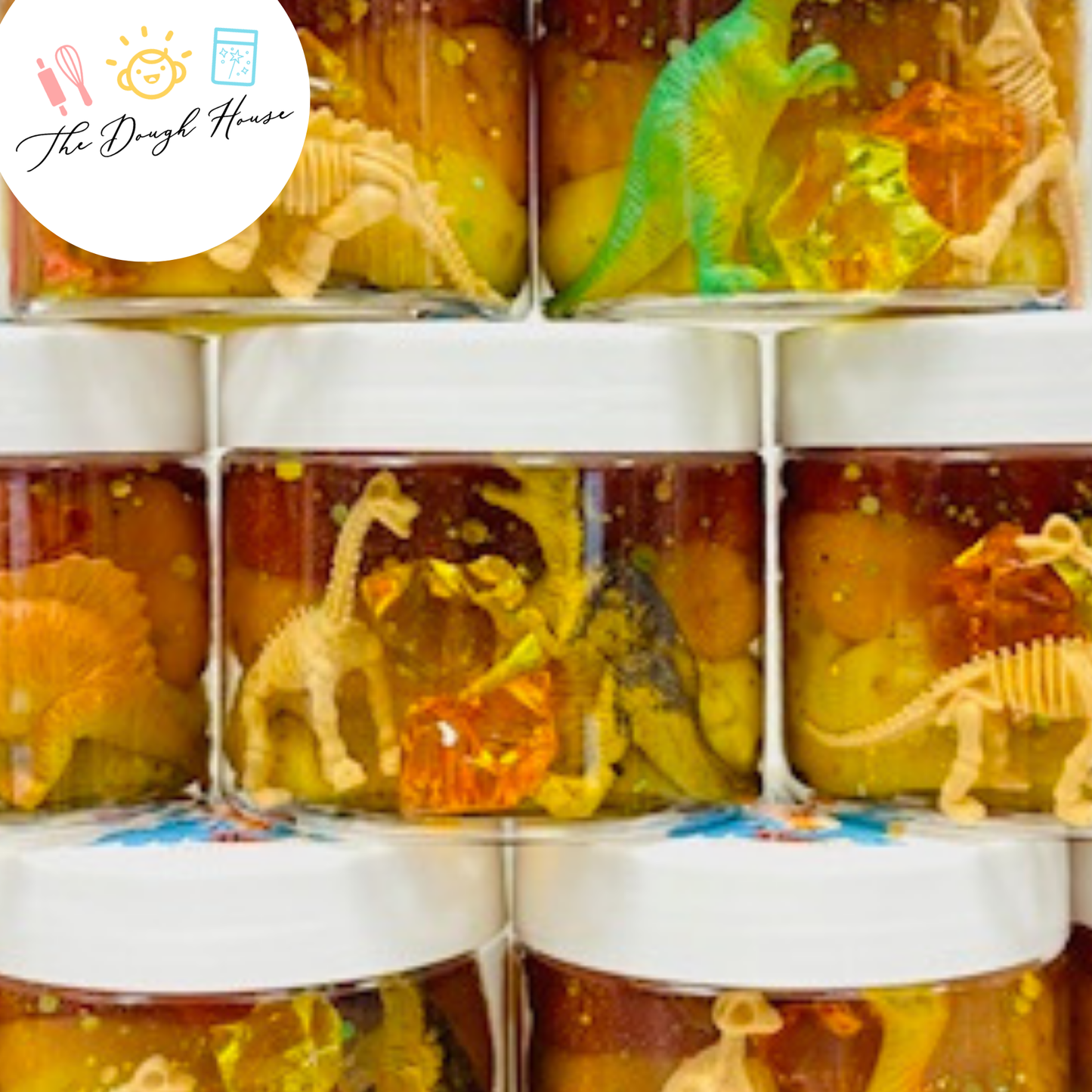 Dinosaur Magical Play Dough Jar (Fun Size / 5 oz)