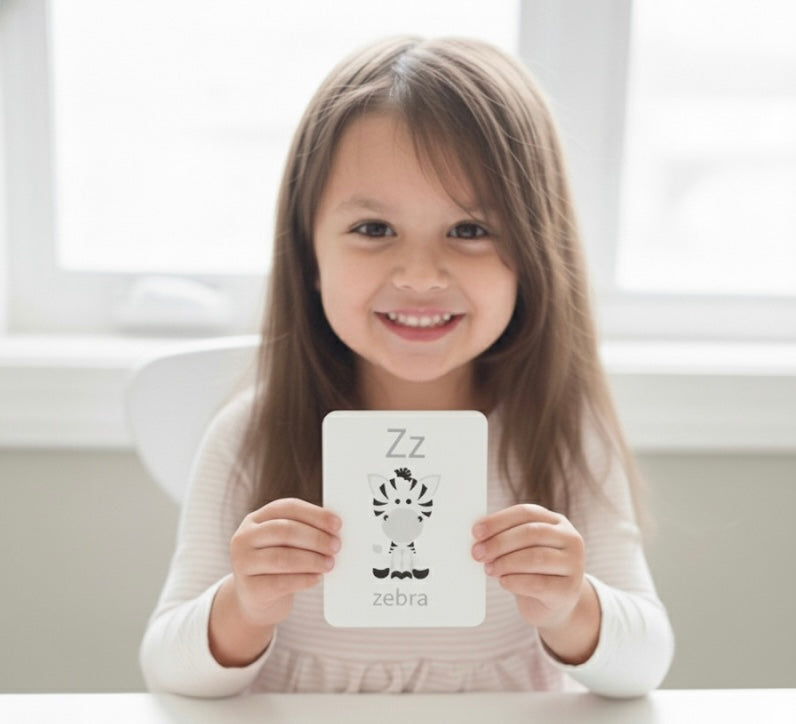 Animal Alphabet Flashcards – A to Z Learning Cards for Toddlers and Preschoolers