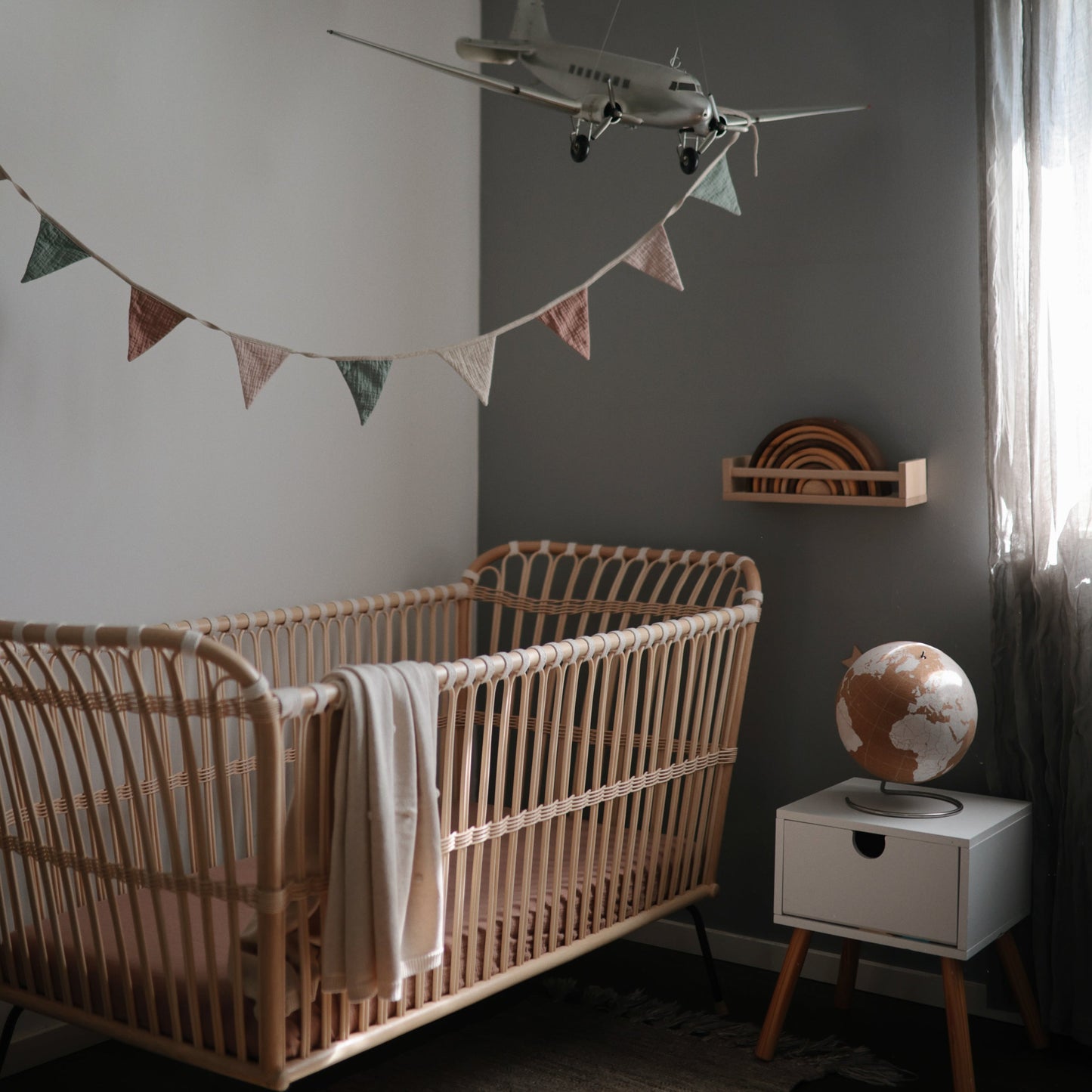 Nursery Pennant Decor Garland