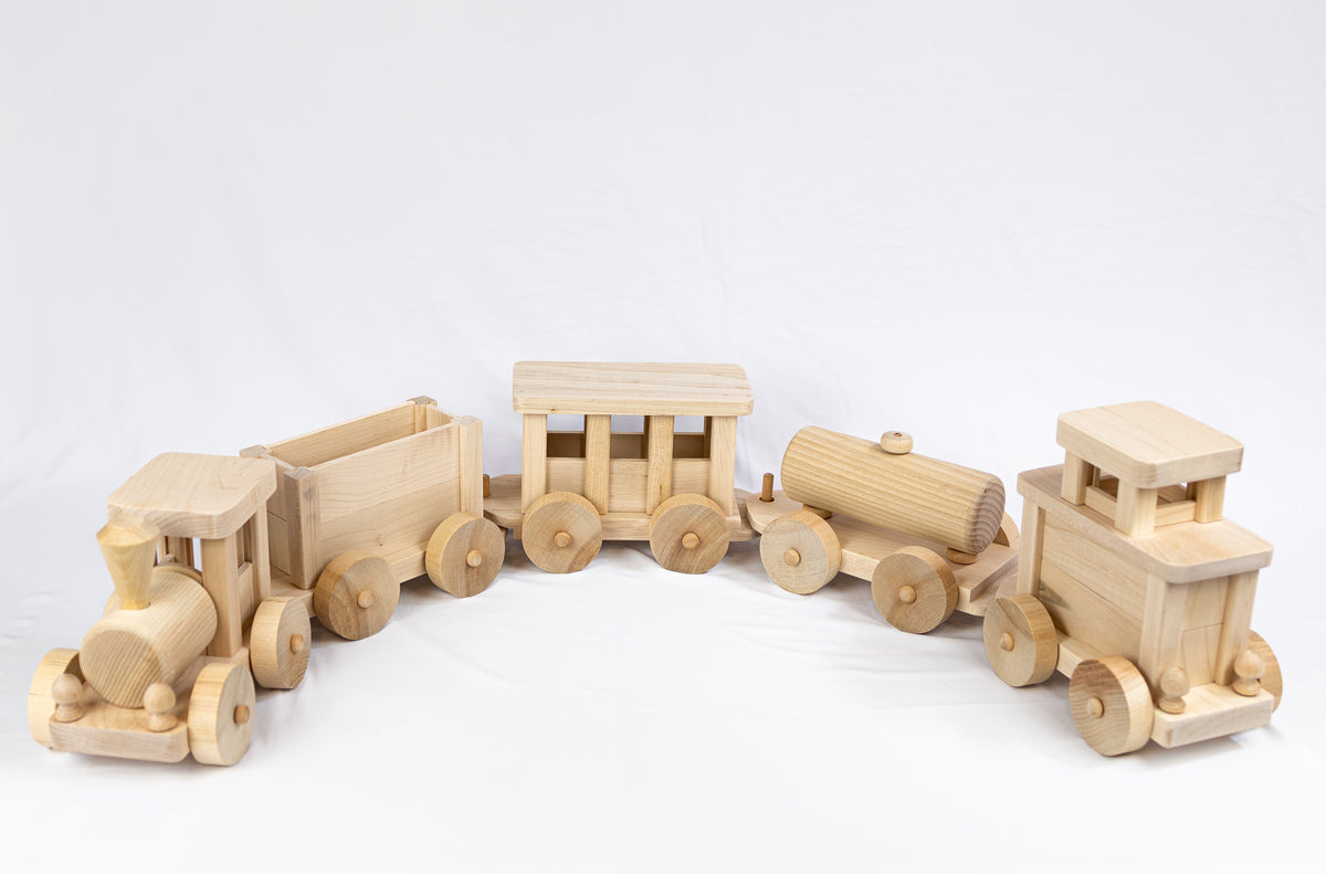 Scale Train Kit Ride On DIY Build Your Own Train Kit - Complete 4 Piece Set – Lindquist Lane
