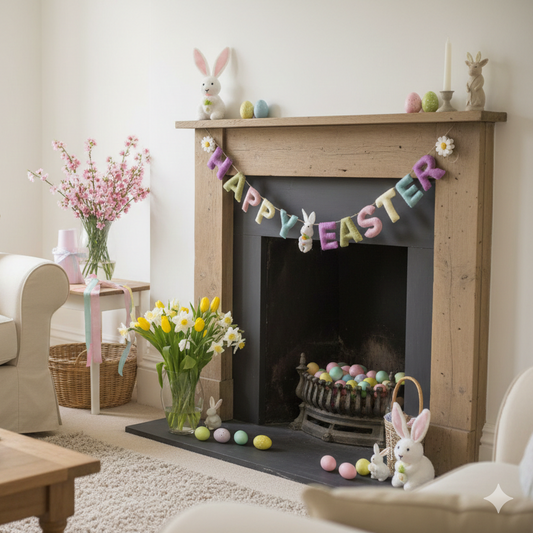 Felt Garland - Happy Easter