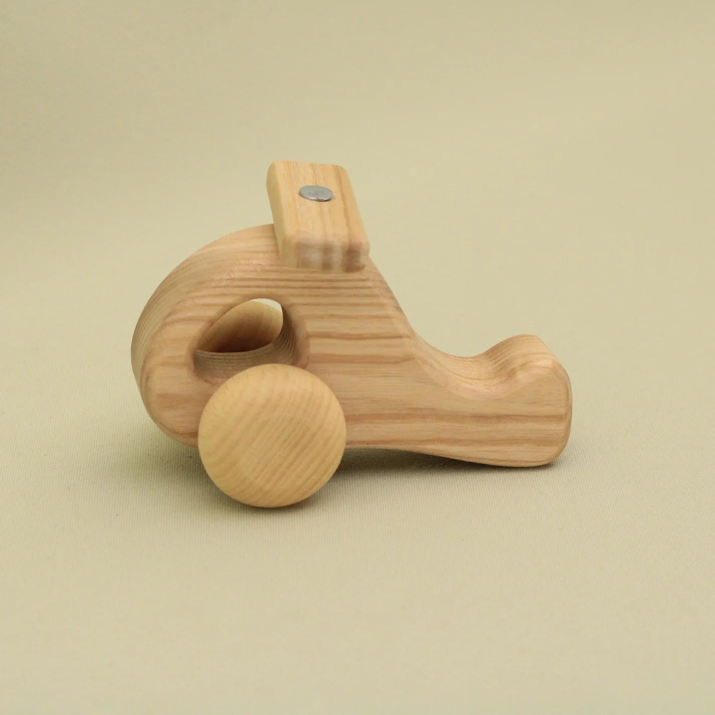 Mini Wooden Eco Friendly Natural Toy Helicopter