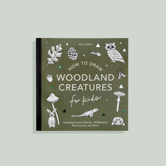 Mushrooms & Woodland Creatures: How to Draw Books for Kids with Woodland Creatures, Bugs, Plants, and Fungi