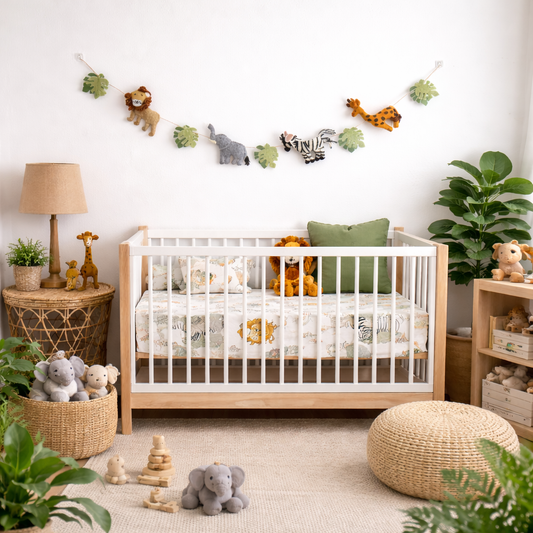 Felt Jungle Animal Garland