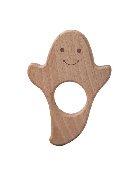 Halloween Ghost Wooden Teether for Babies