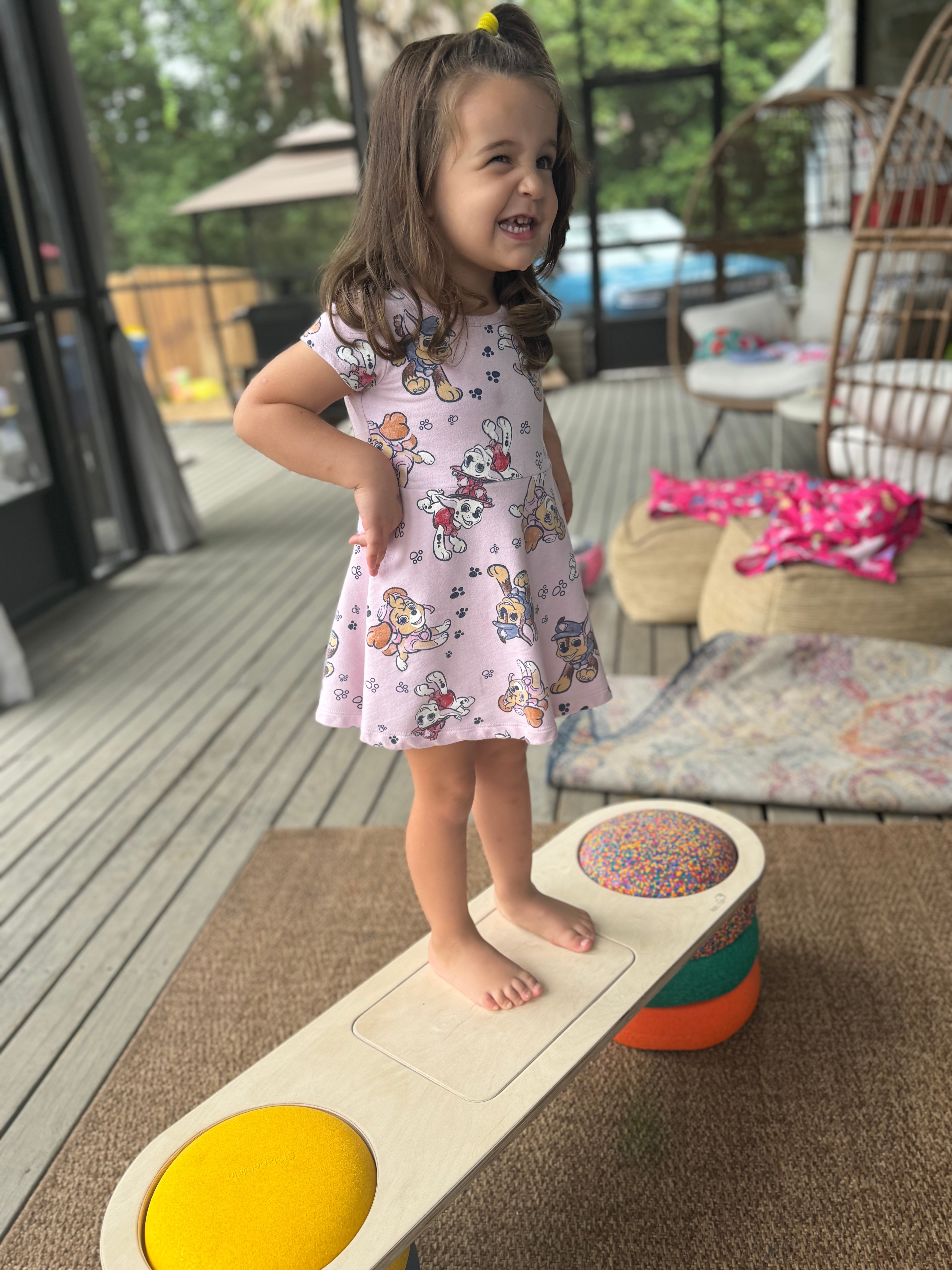 Balance Board - Stepping Stone Bridge & Play Surface for
