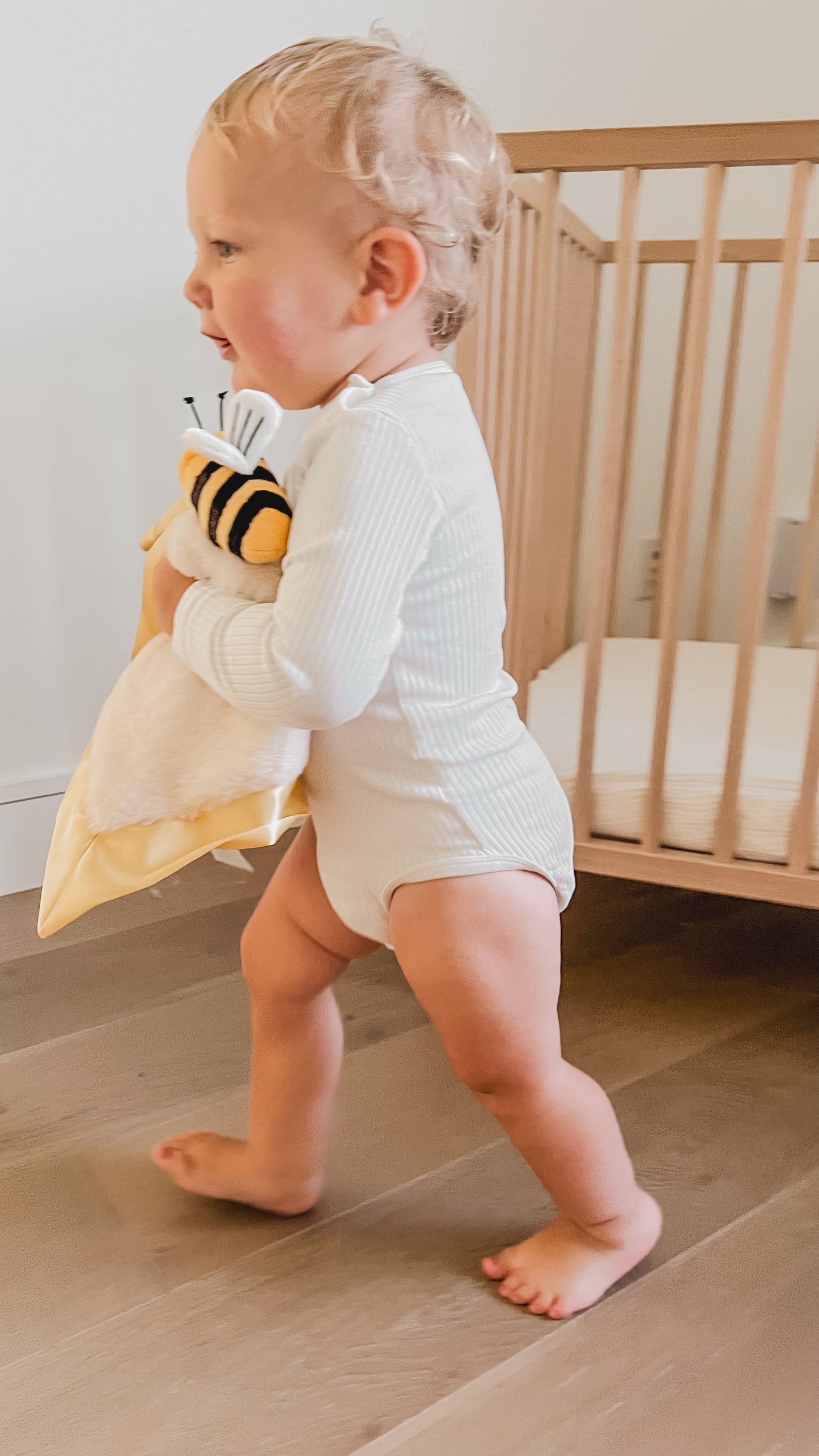Little Bee Lovey Blanket