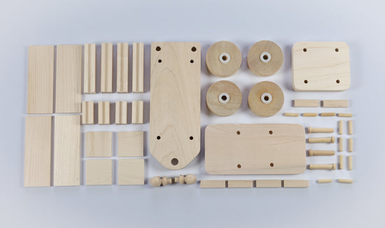 DIY Build Your Own Train Kit - Complete 4 Piece Set – Lindquist Lane
