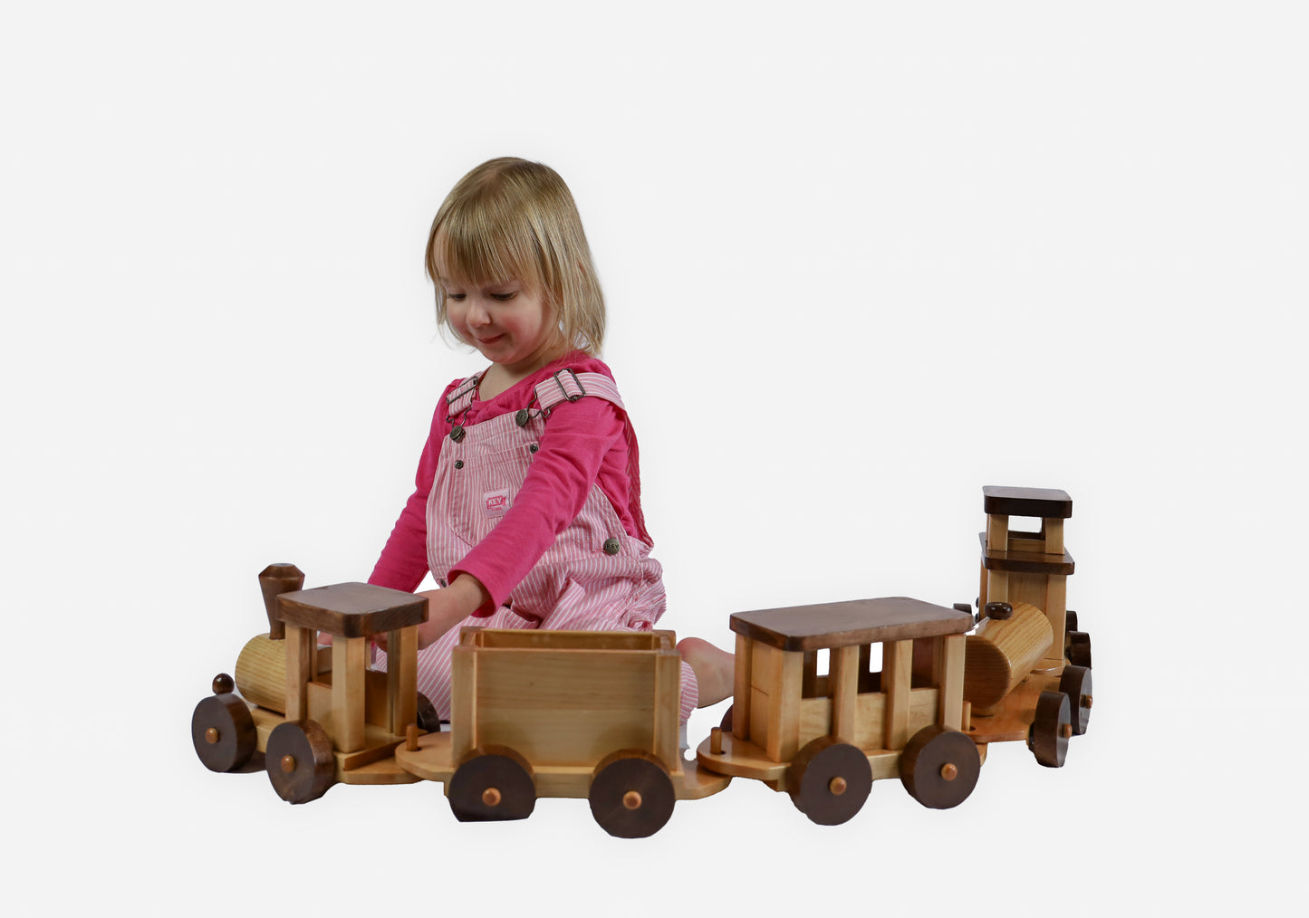 DIY Build Your Own Train Kit - Complete 5 Piece Set