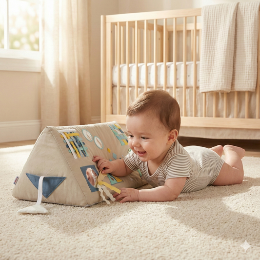 Shapes tummy time toy