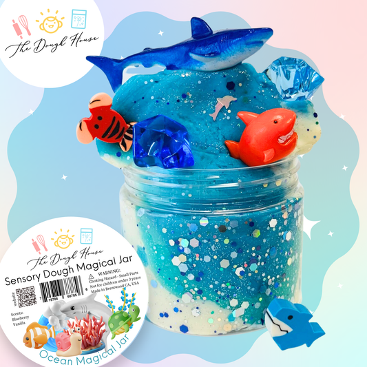 Ocean Magical Play Dough Jar (Fun Size / 5 oz)