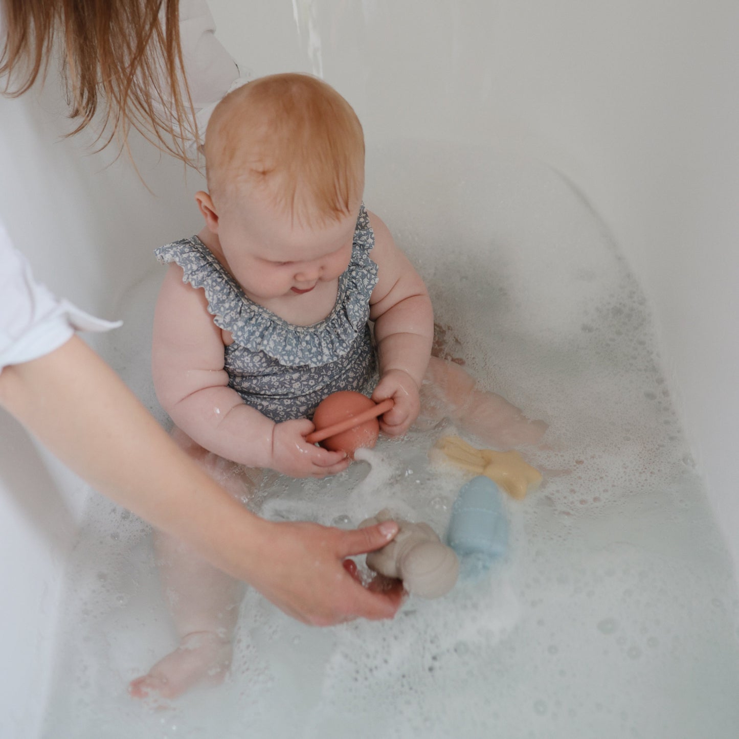 Silicone and Mold Free Bath, Beach, or Water Play Set