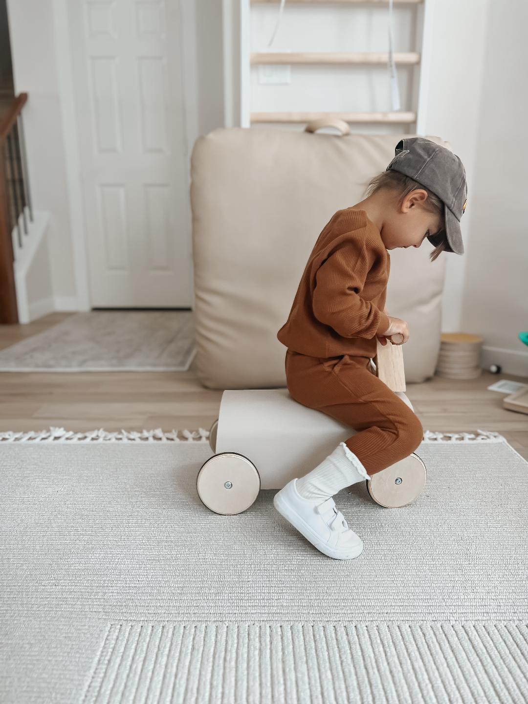Children's Four-wheel Baby Walker Riding Toy