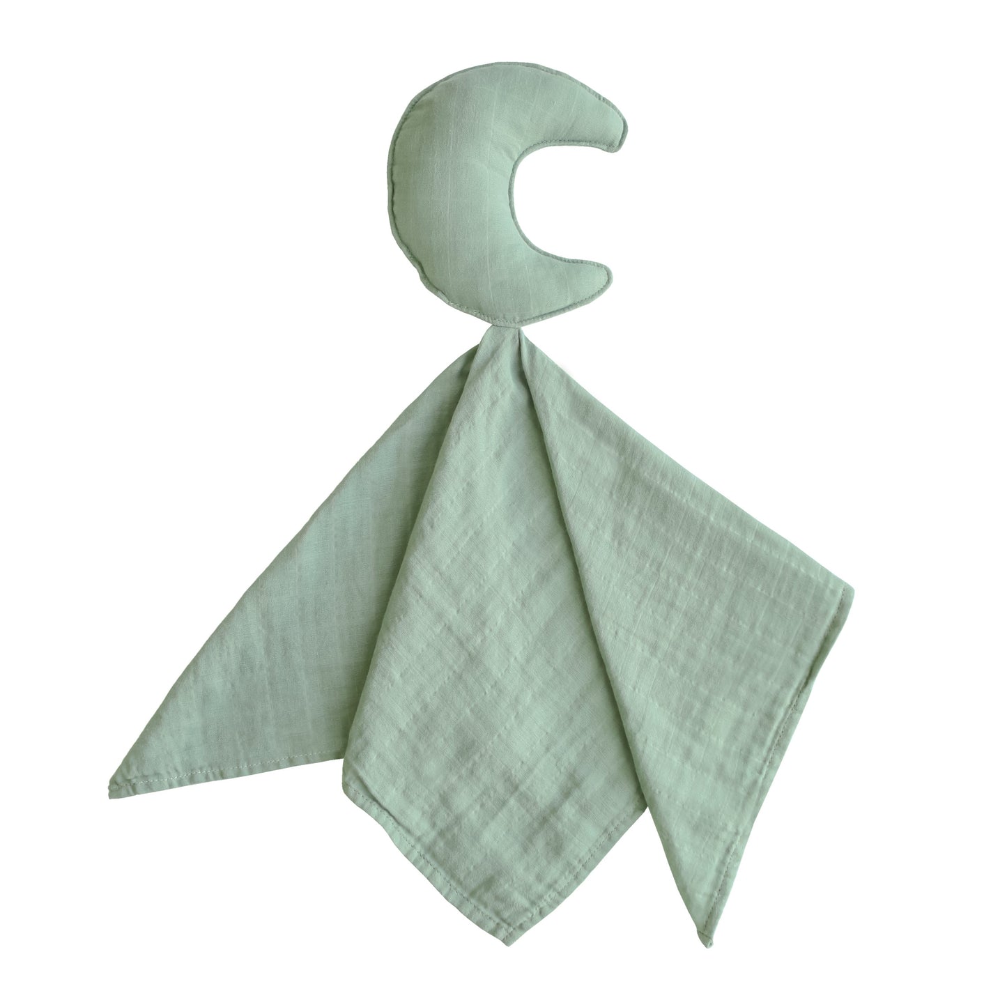 Organic Cotton Moon Lovey Blanket
