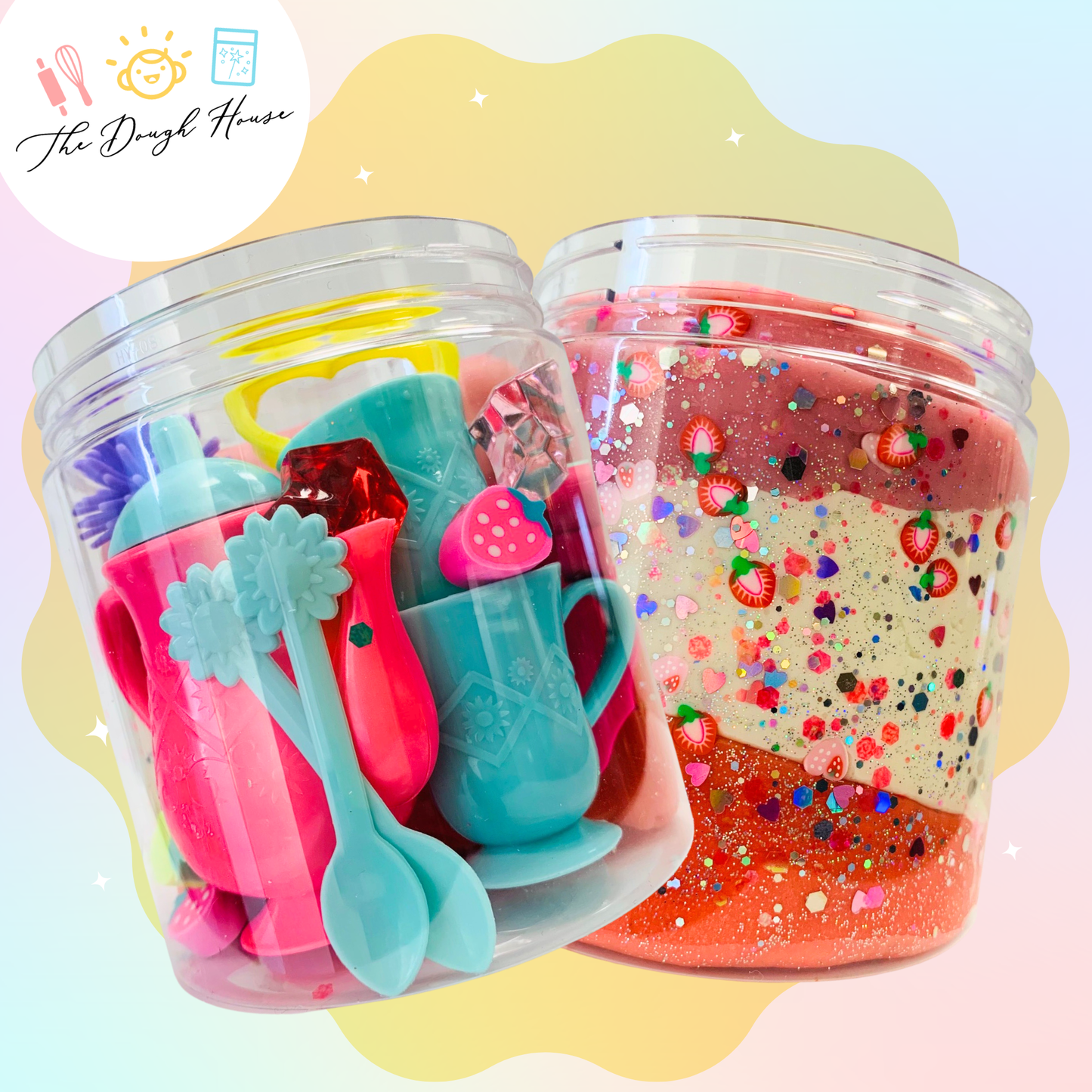Besties Brunch Magical Play Dough Jar (Super Size / 16 oz)