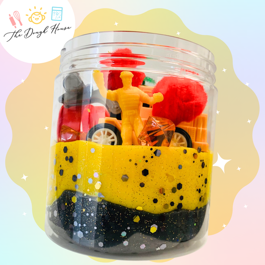 Construction Magical Play Dough Jar (Super Size / 16 oz)