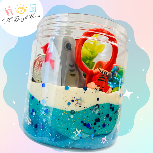 Ocean Magical Play Dough Jar (Super Size / 16 oz)