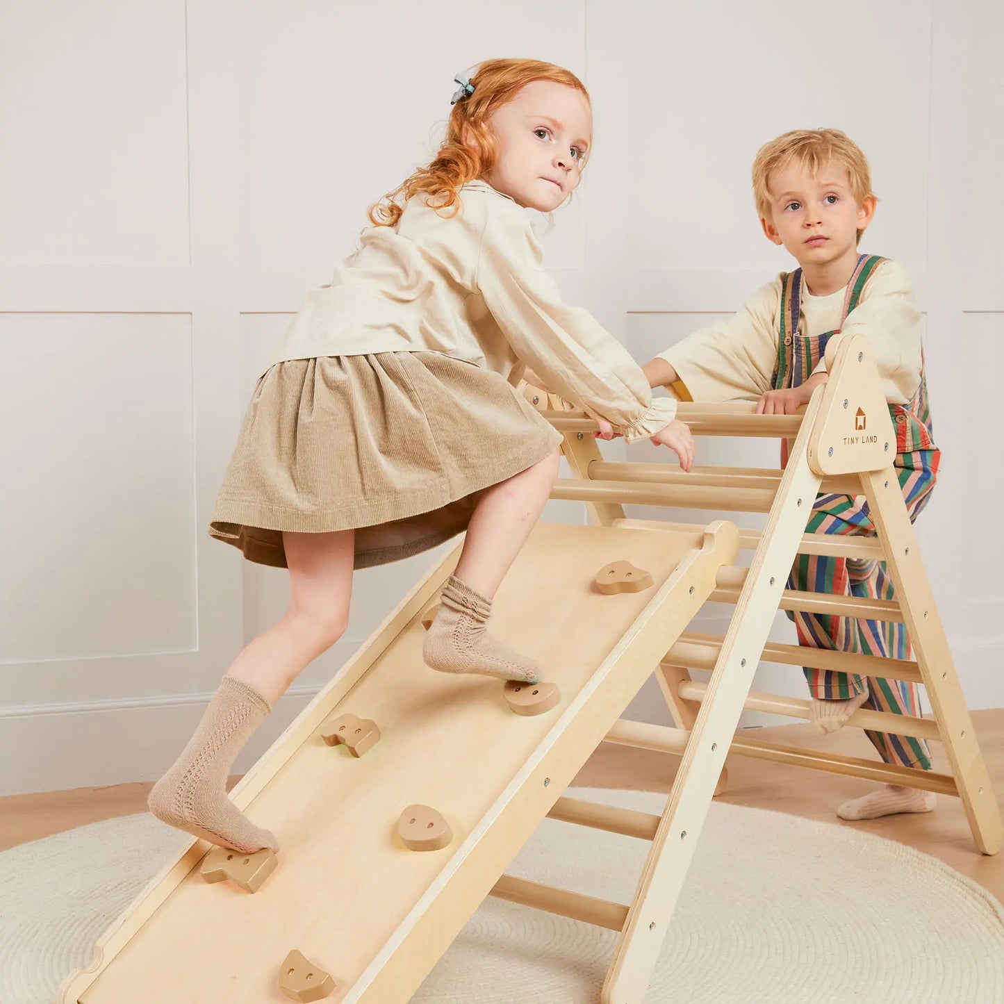 Pikler Triangle Montessori Climbing Set