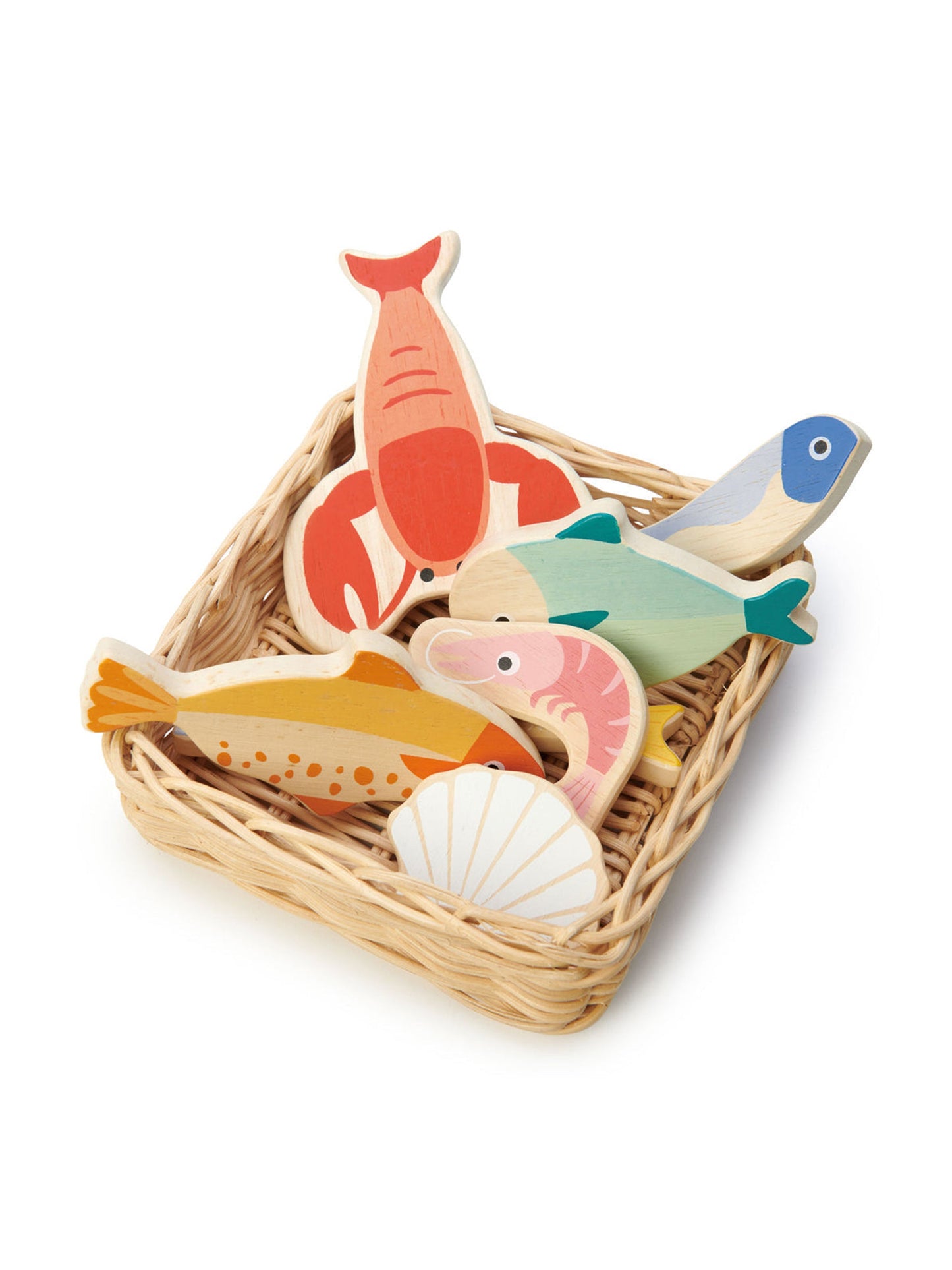 Tender Leaf Toys Seafood Basket