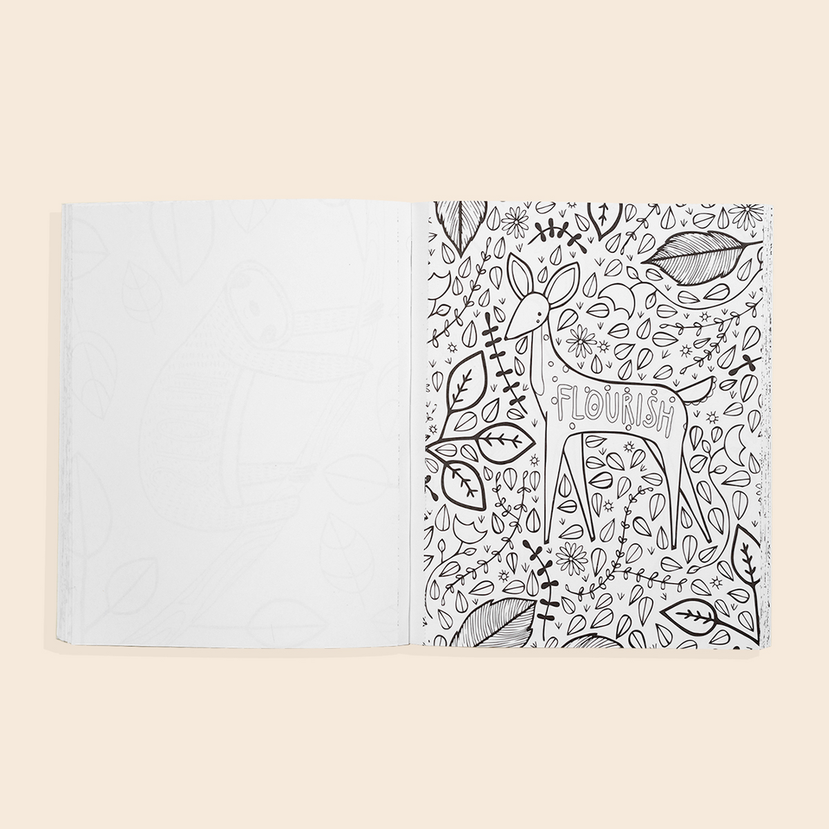 Together: A Mommy + Me Coloring Book