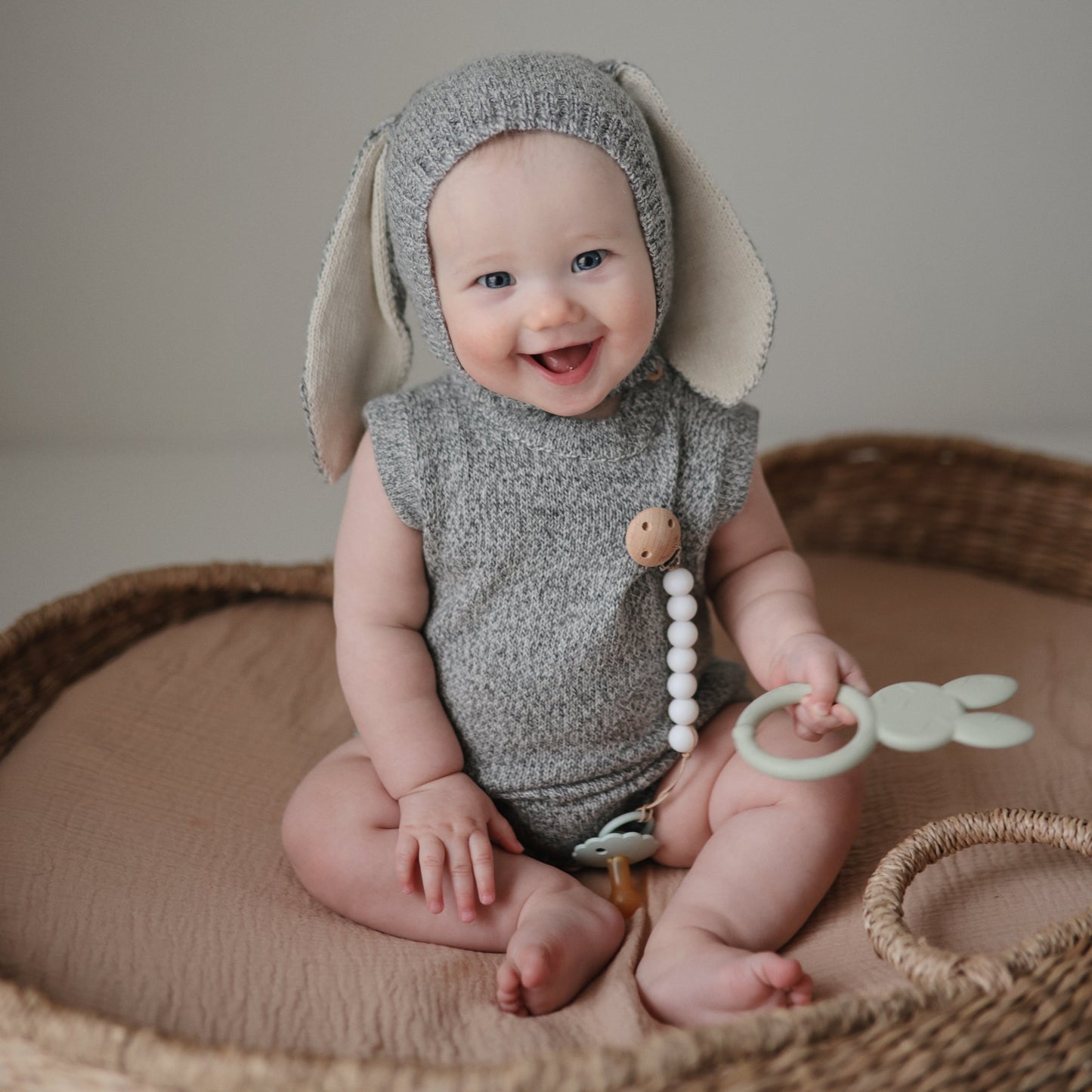 Silicone Baby Bunny Teether