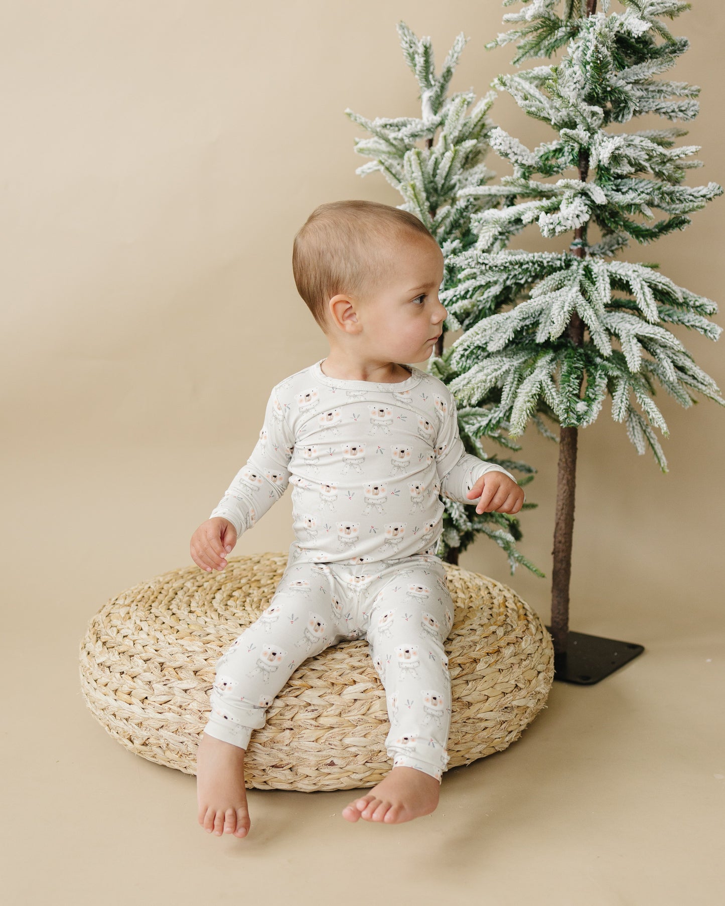 Polar Bear 2pc Bamboo Pajamas