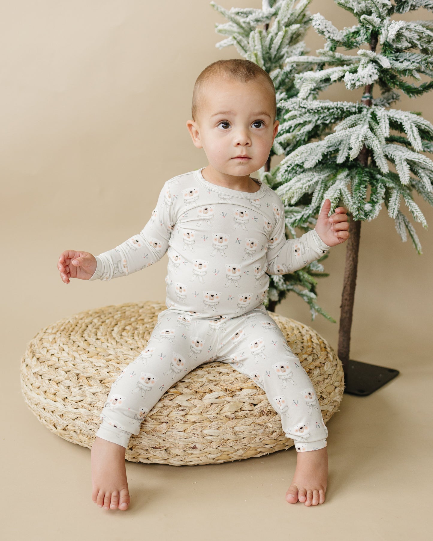 Polar Bear 2pc Bamboo Pajamas