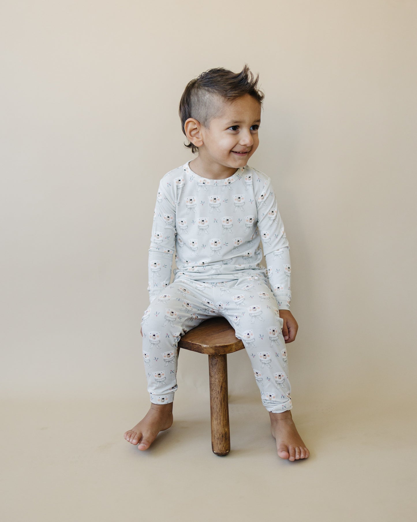 Polar Bear 2pc Bamboo Pajamas