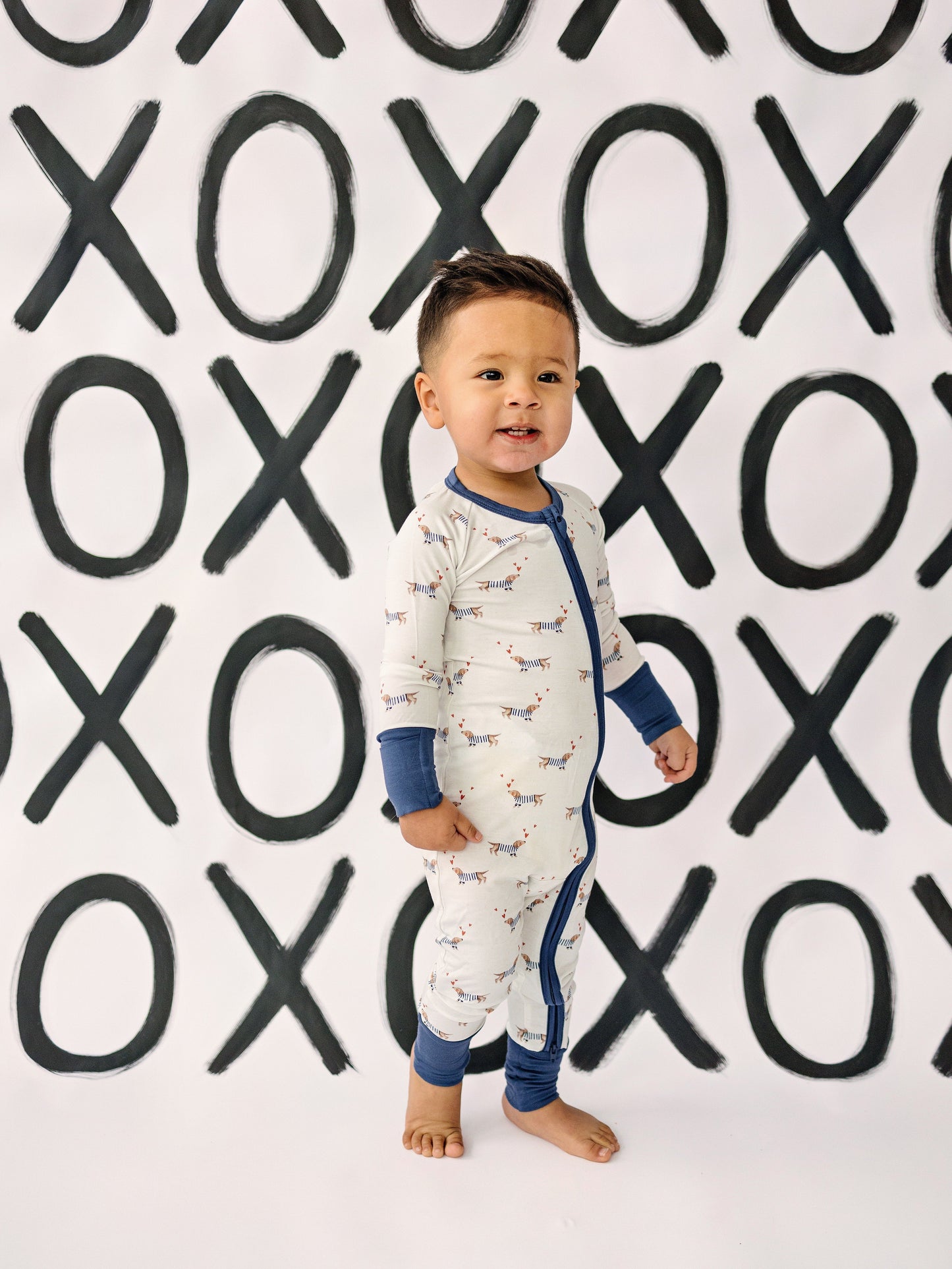 Puppy Love Bamboo Zippy Pajamas